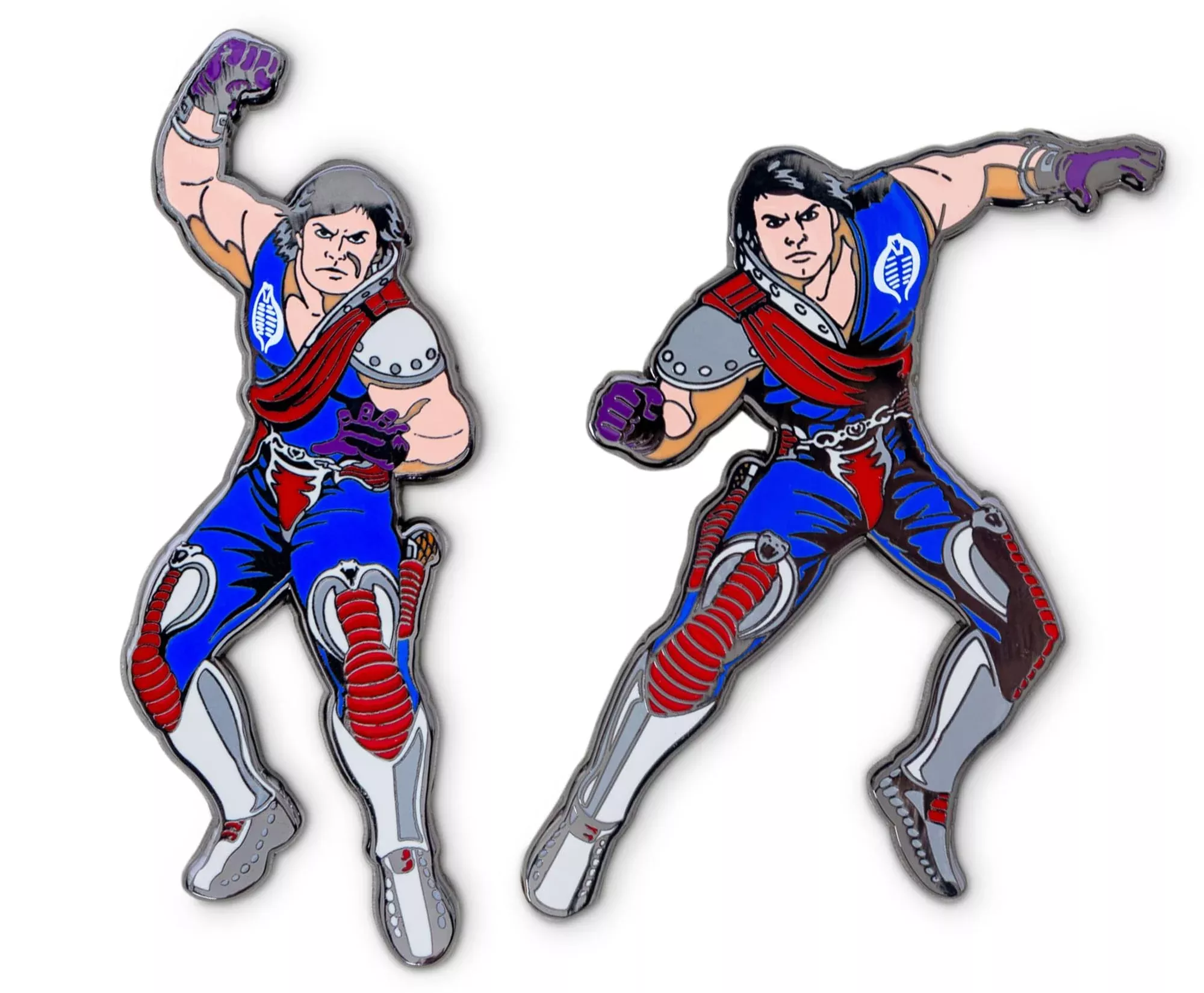 GI Joe Tomax & Xamot Enamel Pin Set