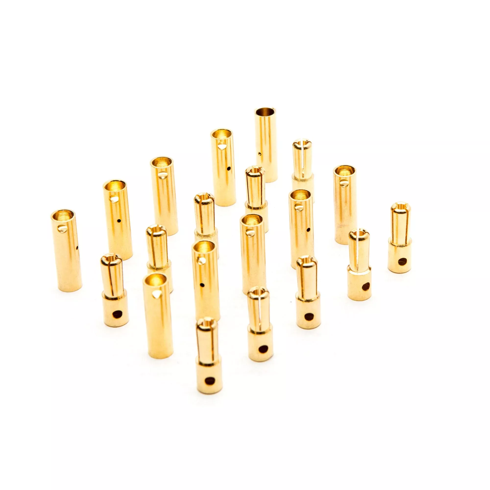 Gold Bullet Set 4mm Connectors (10 Count) (DYNC0087)
