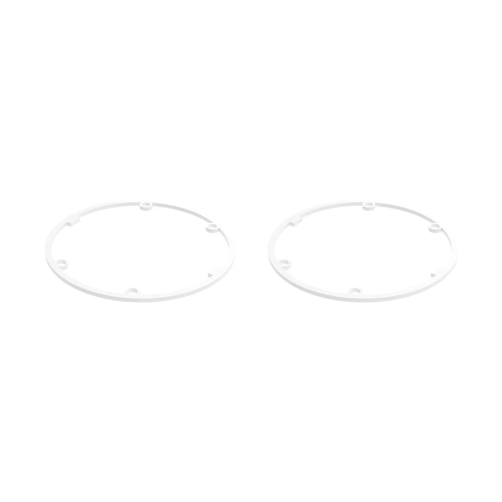 GPM RACING TRAXXAS E-REVO 56087-1 SILICONE GASKET FOR DIFFERENTIAL CARRIER -2PC SET