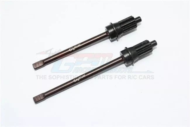 GPM RACING TRAXXAS TRX 4 TRX6 SPRING STEEL REAR AXLE SHAFT-4PC SET TRX45968