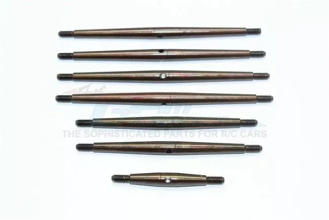 GPM RACING TRAXXAS TRX4 SPRING STEEL TURNBUCKLES -7PC SET TRX4162ST