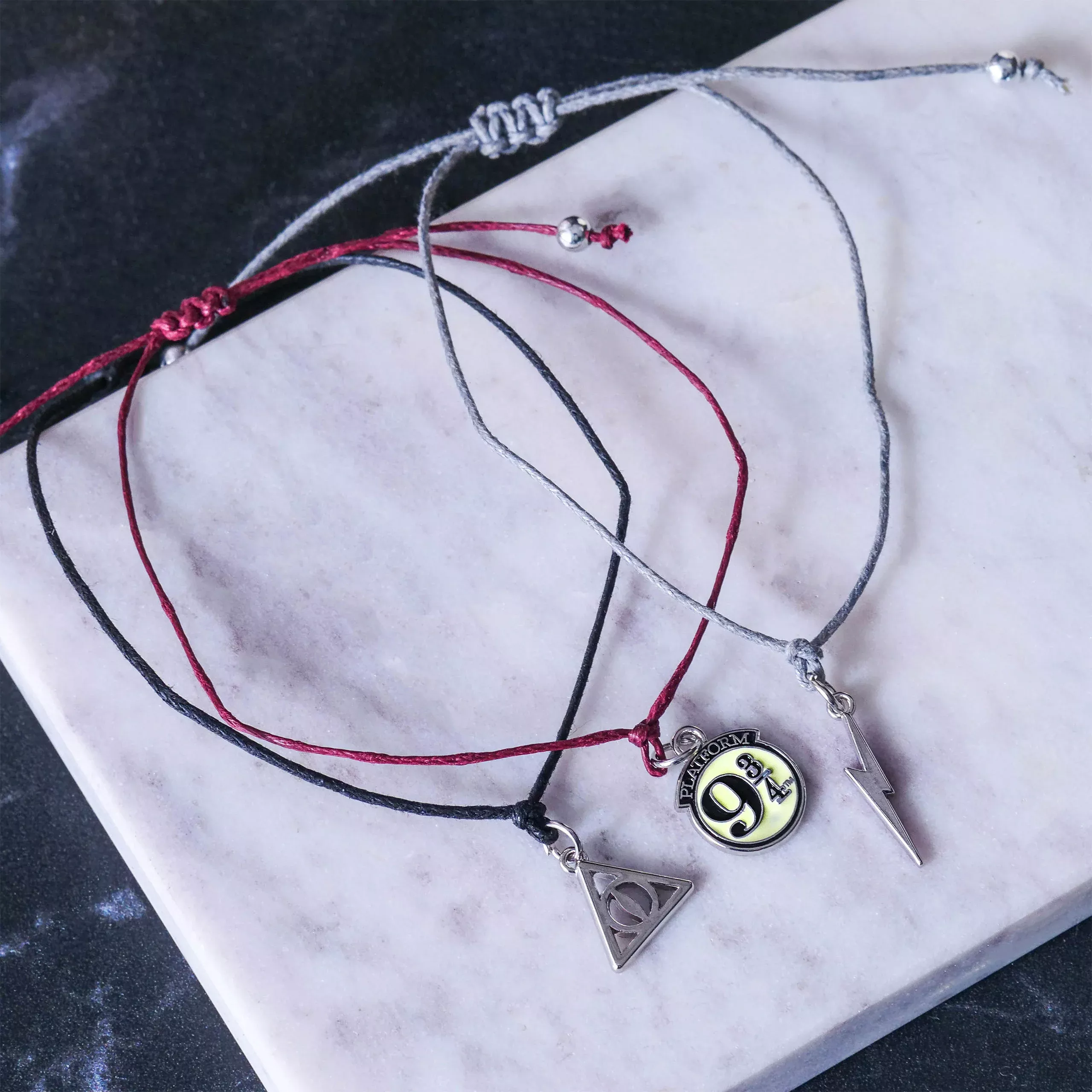 Harry Potter - Bracelets with Pendant 3 Set