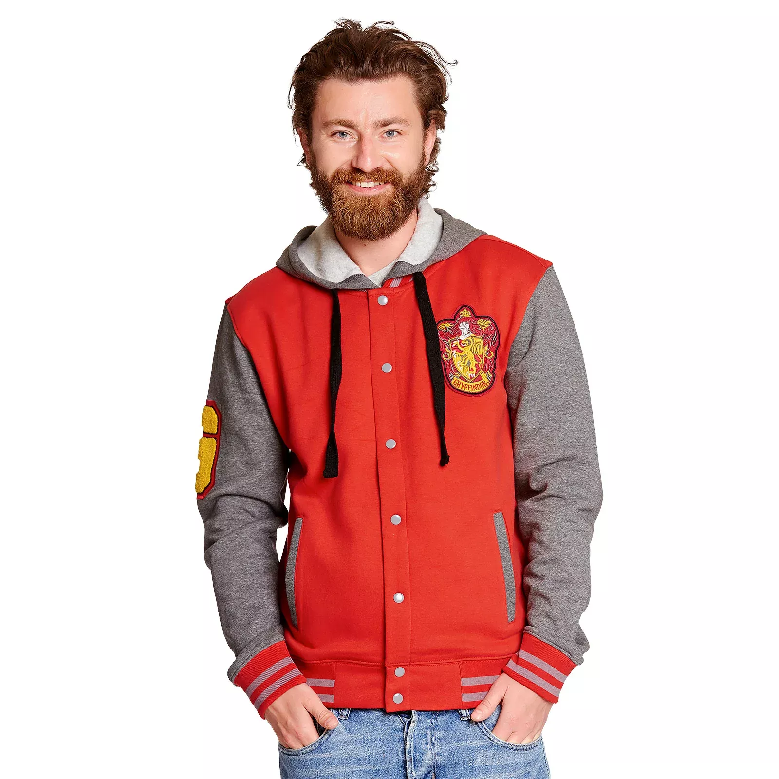 Harry Potter - Gryffindor college jacket with hood