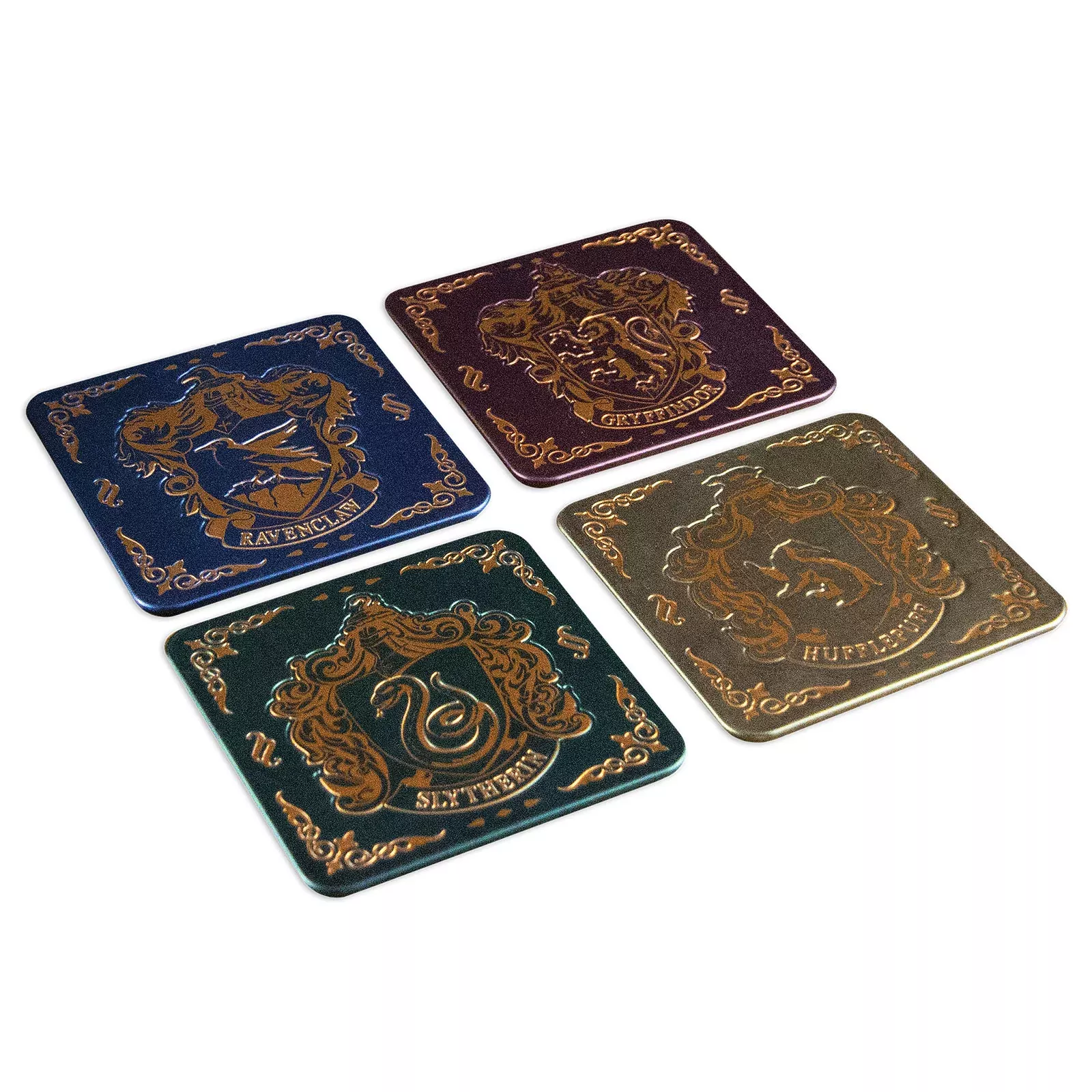 Harry Potter - Hogwarts House Crests Coaster 4-piece Set