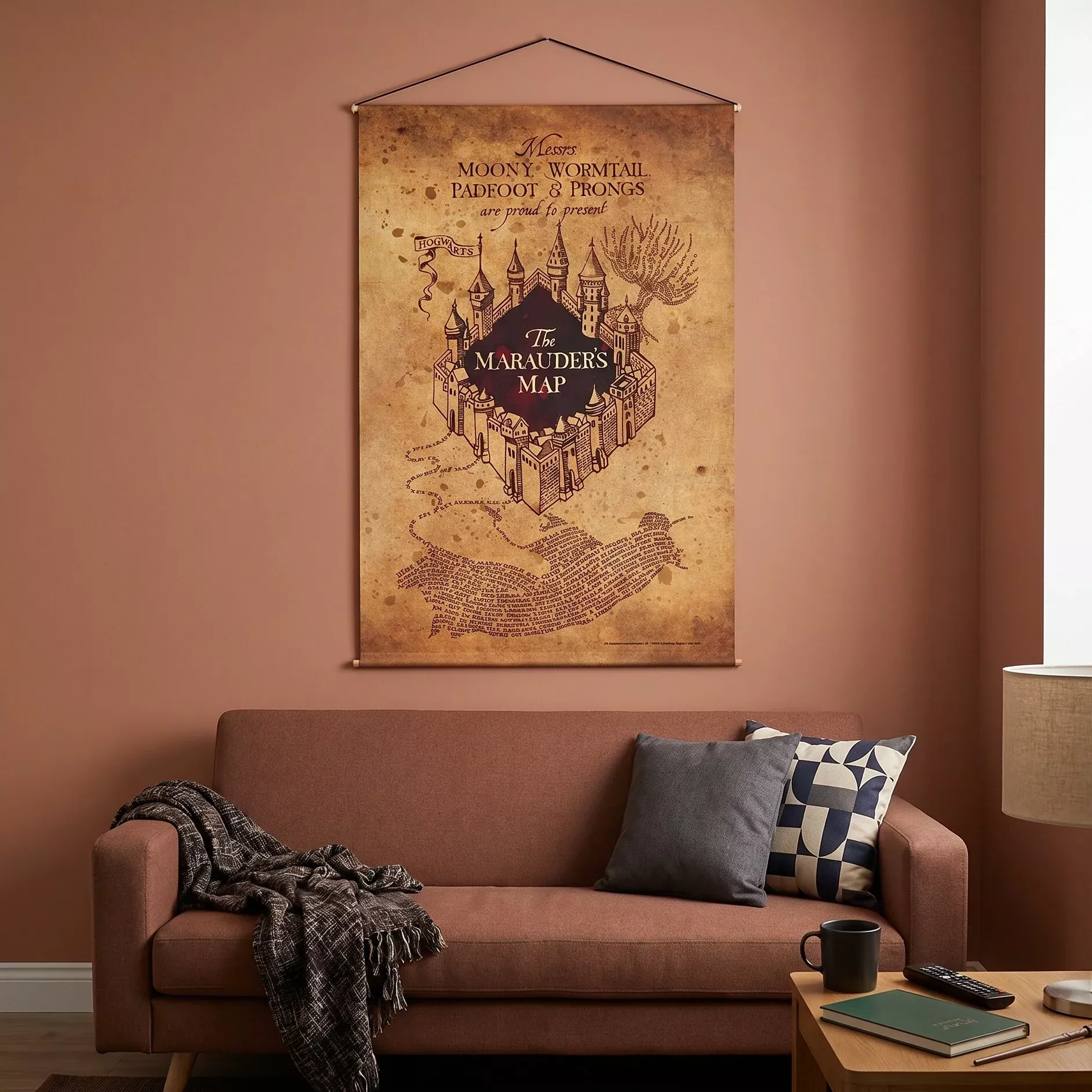 Harry Potter - Marauder’s Map Wall Scroll