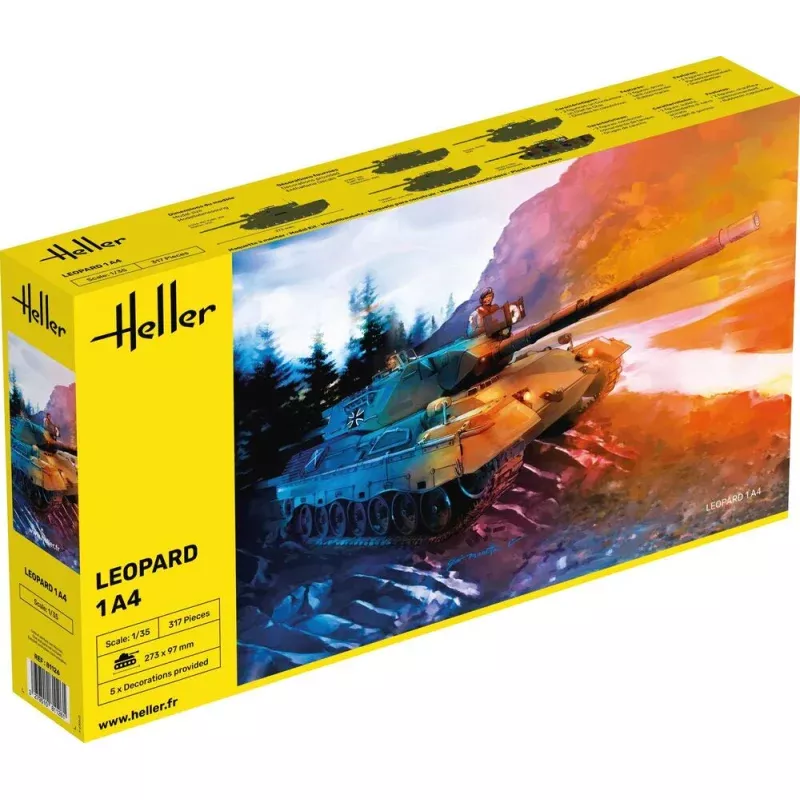Heller 1/35 Leopard 1A4 (81126)
