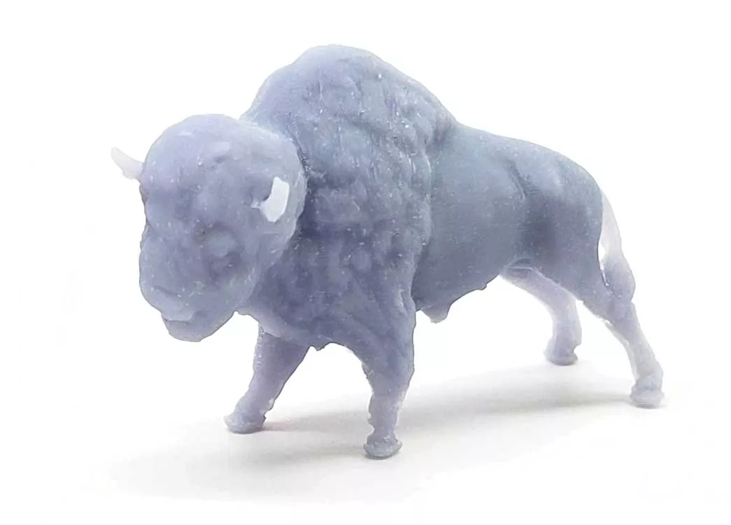 HO Scale Standing Buffalo