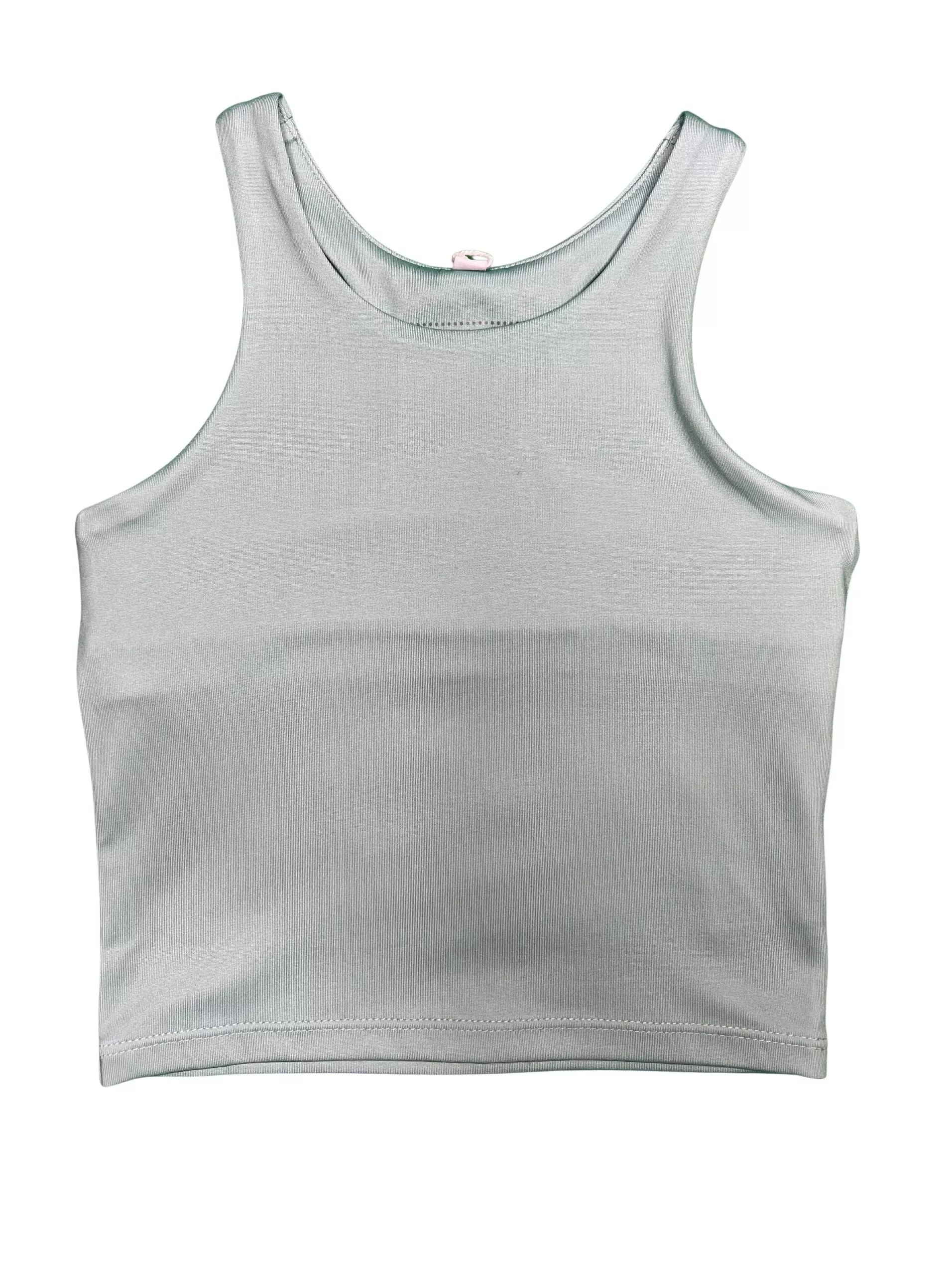 Honesty Cropped Bra Top - White