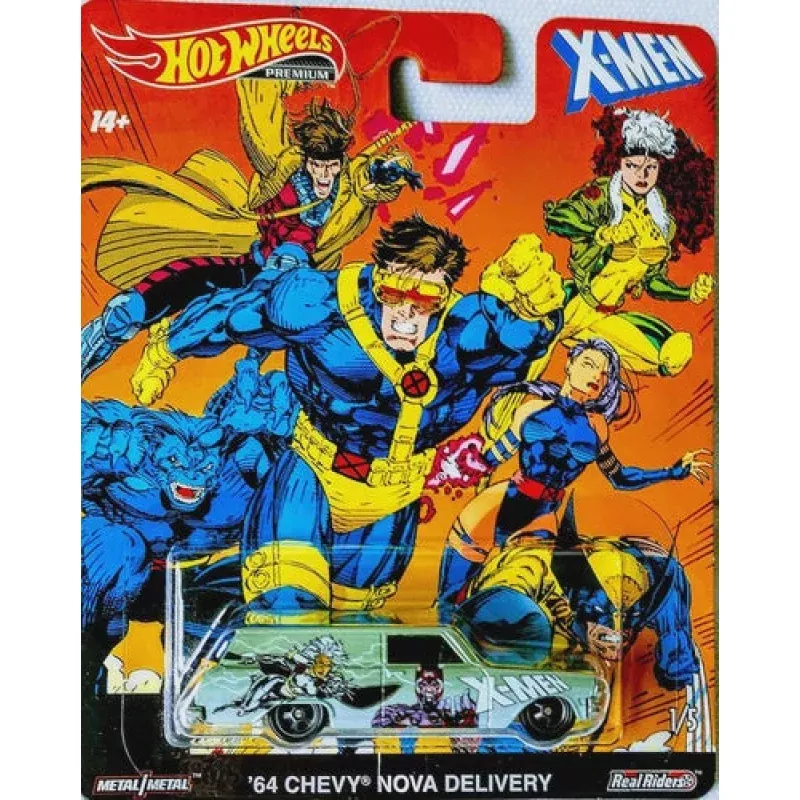 Hot Wheels '64 Chevy Nova Delivery Car X-Men Premium Rider Mattel