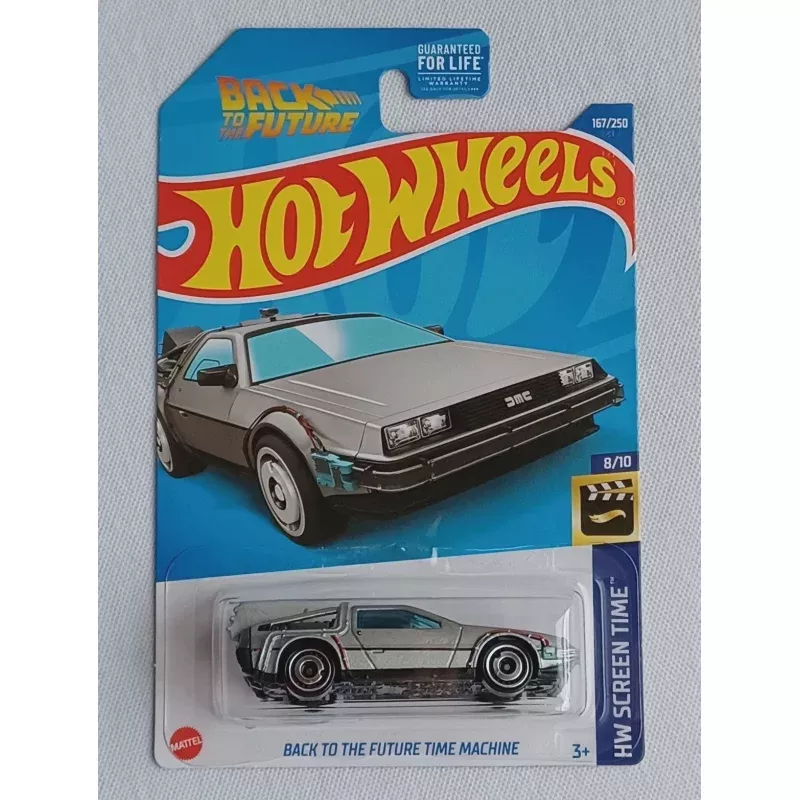 HOT WHEELS *BACK TO THE FUTURE* *TIME MACHINE* *HW SCREEN TIME*