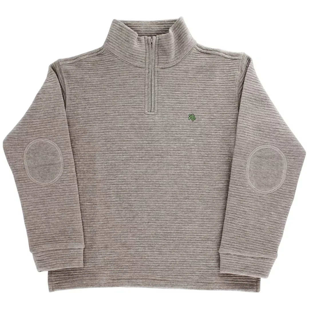J Bailey Glenn Half Zip Pullover - Almond