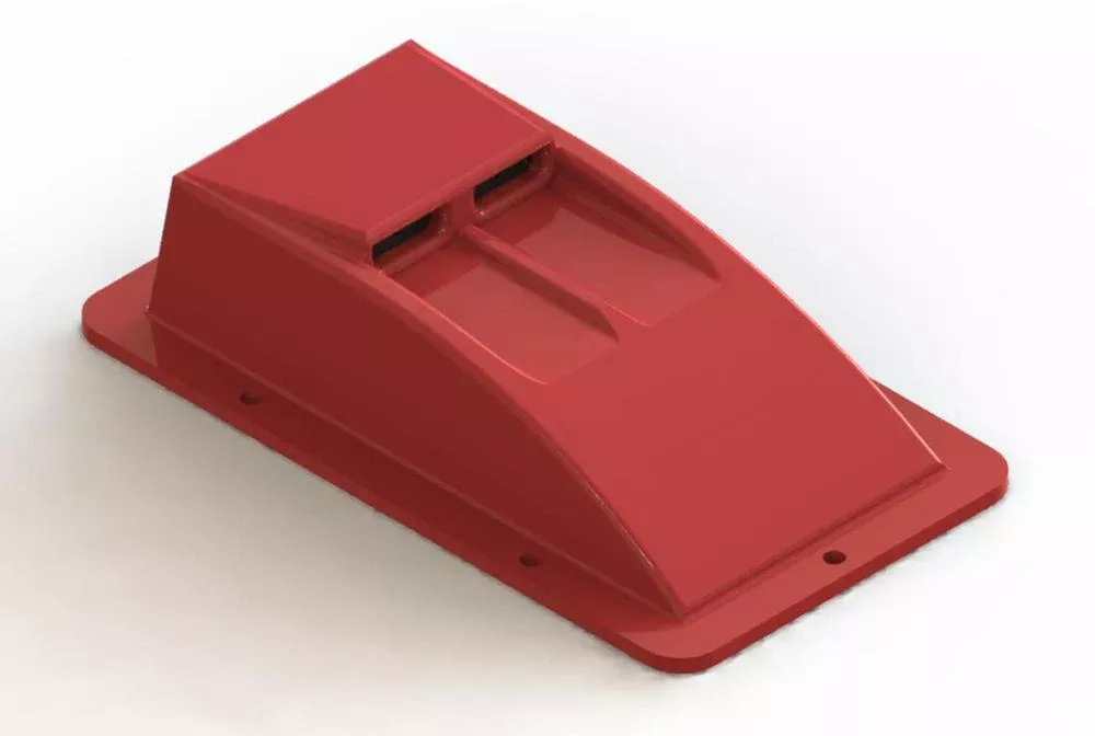 J-Body Clear Hood Scoops