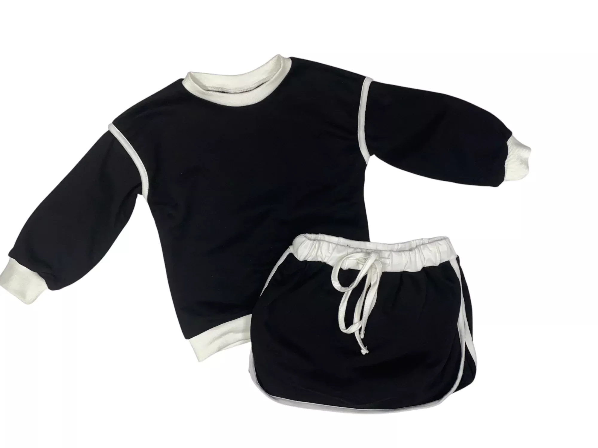 Josie Skort Set - Cream and Black