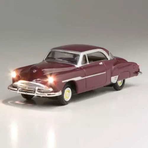 Just Plug(R) Lighted Vehicle -- Downtown Drive - Sedan (maroon)