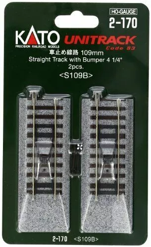 Kato Ho Gauge Bollard Line 109mm 2 Pieces 2-170 Model Railroad Supplies
