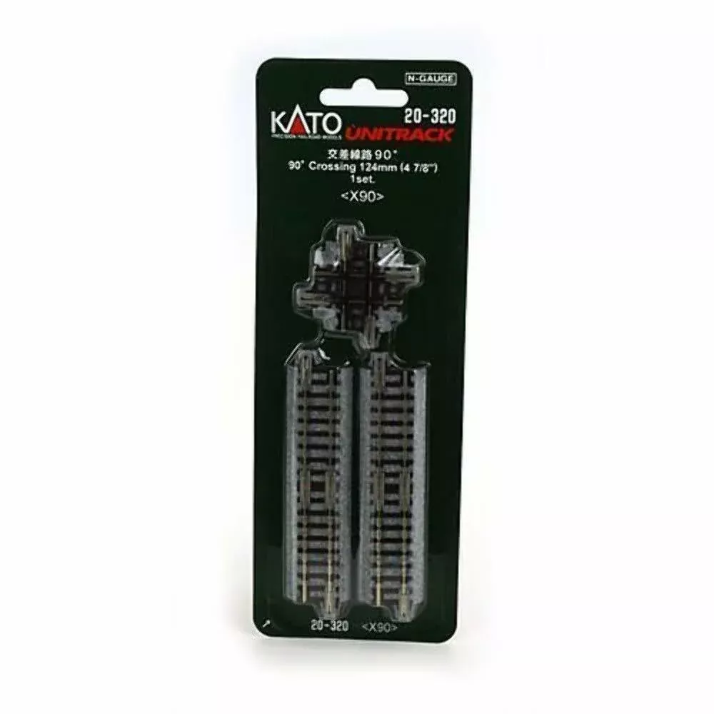 Kato N Gauge Cross The Line 90 Degrees 20-320 Model Railroad Supplies