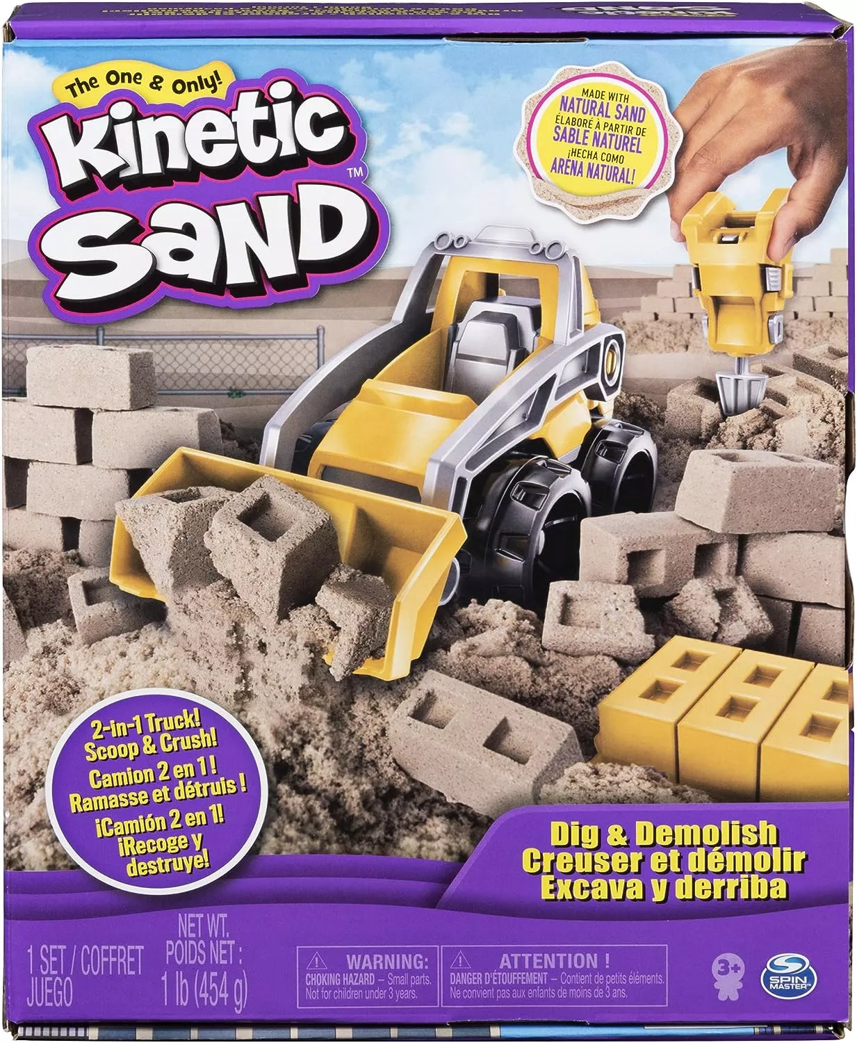 Kinetic Sand Dig & Demolish Playset