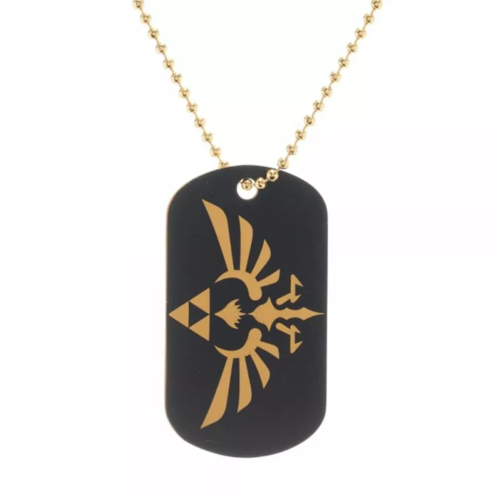 Legend of Zelda Black Dog Tags