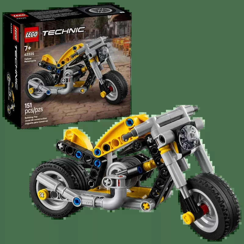LEGO Technic Yellow Motorcycle 42225