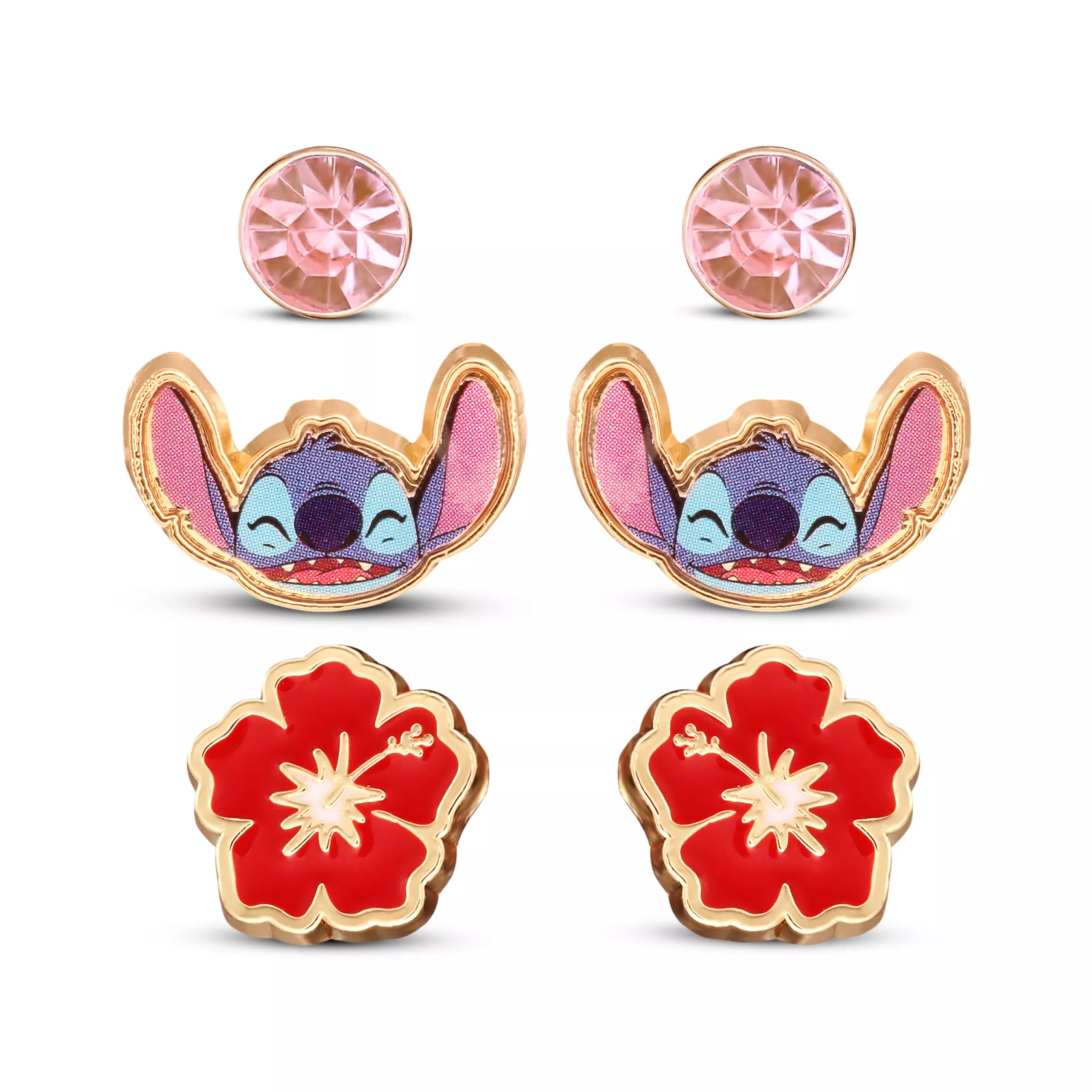 Lilo & Stitch - Set of 3 Earrings