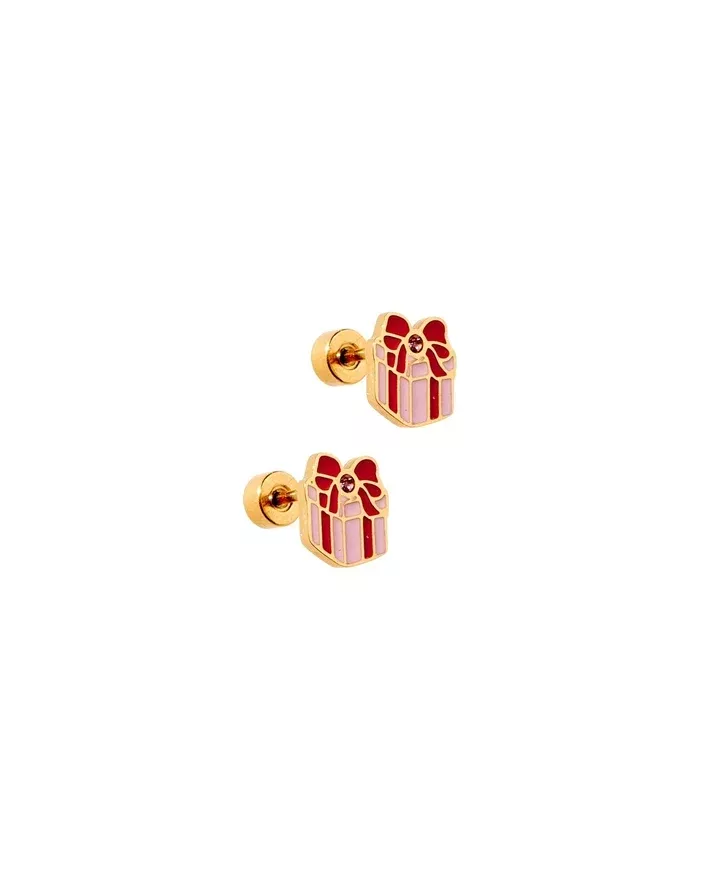 Linny Co. Screwback Stud Earrings - Present