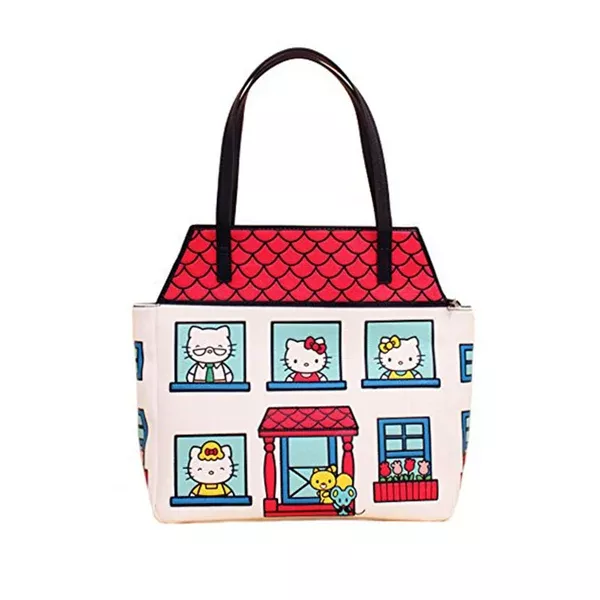 Loungefly Hello Kitty White House Bag Tote