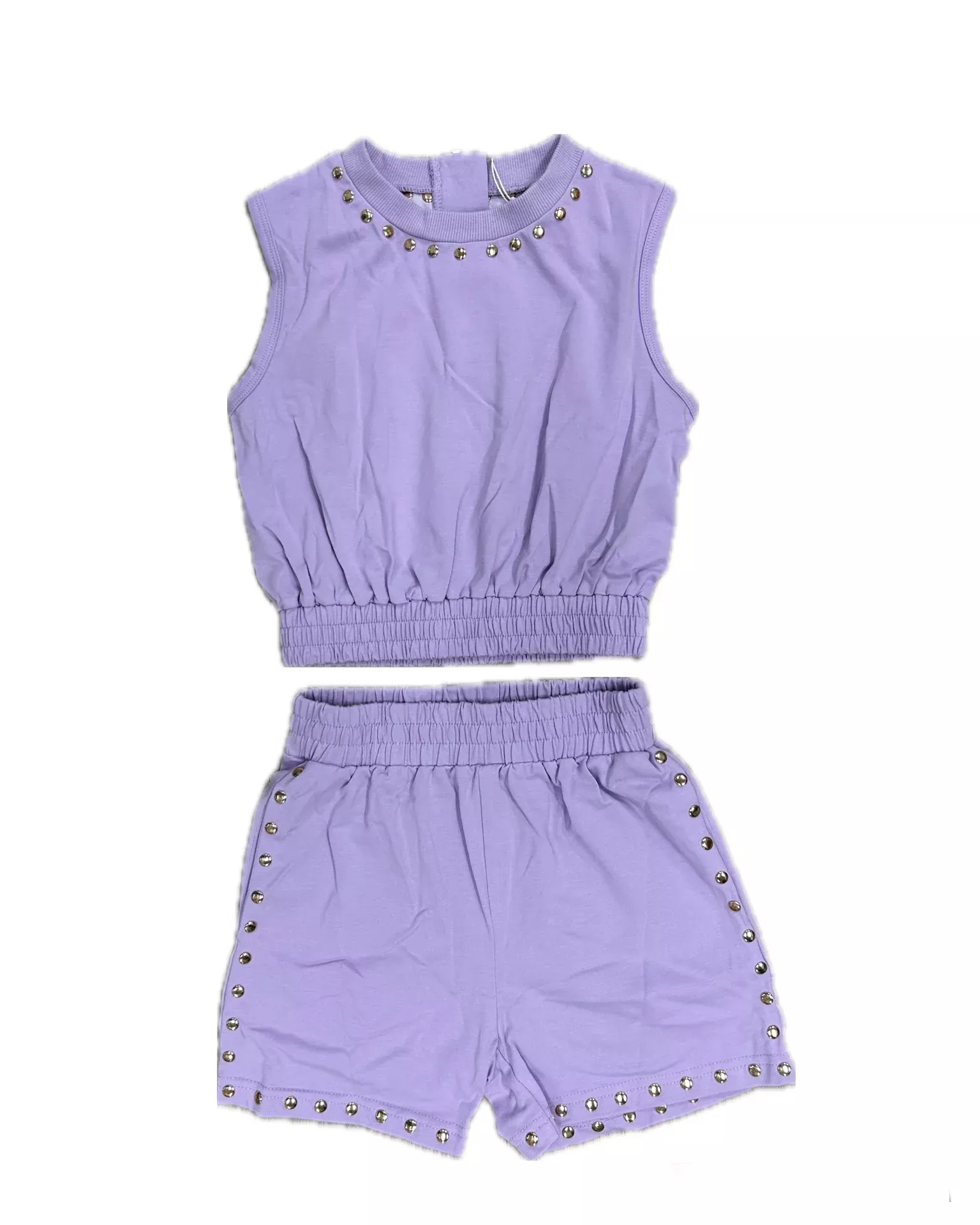 Lulu Bebe Lavender Pixie Short Set