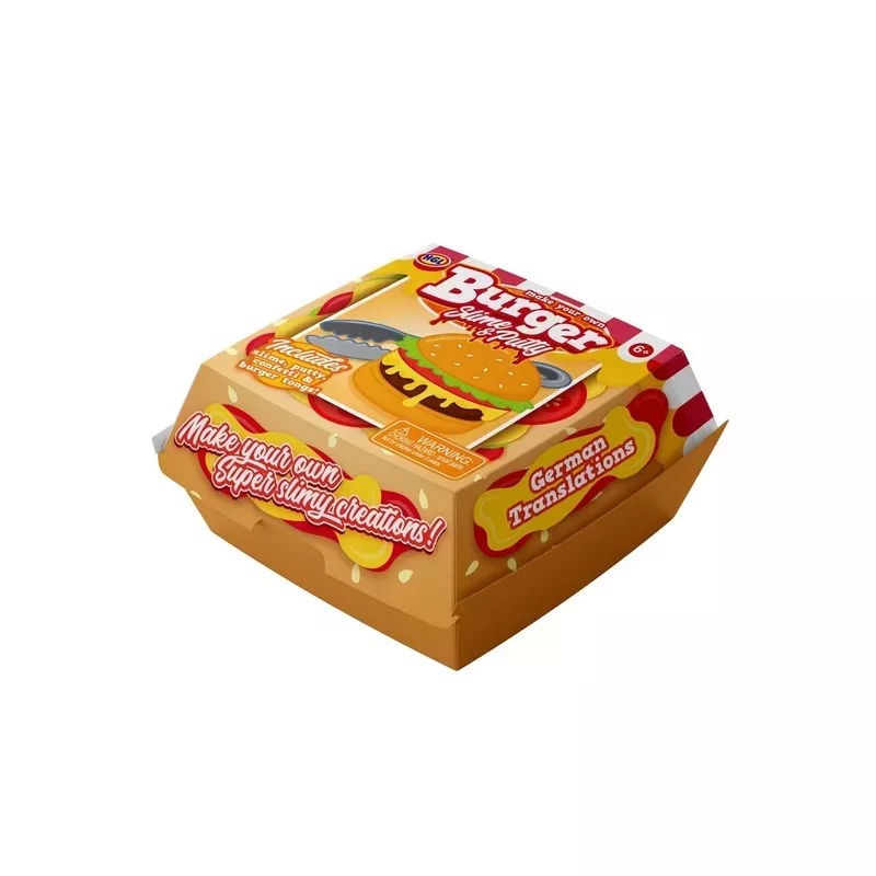 Make Your Own Burger Slime Kit