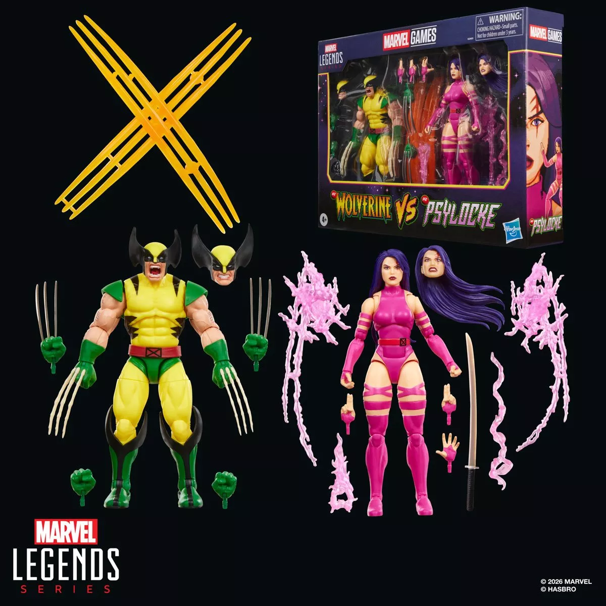 Marvel Legends Gamerverse - Wolverine vs Psylocke