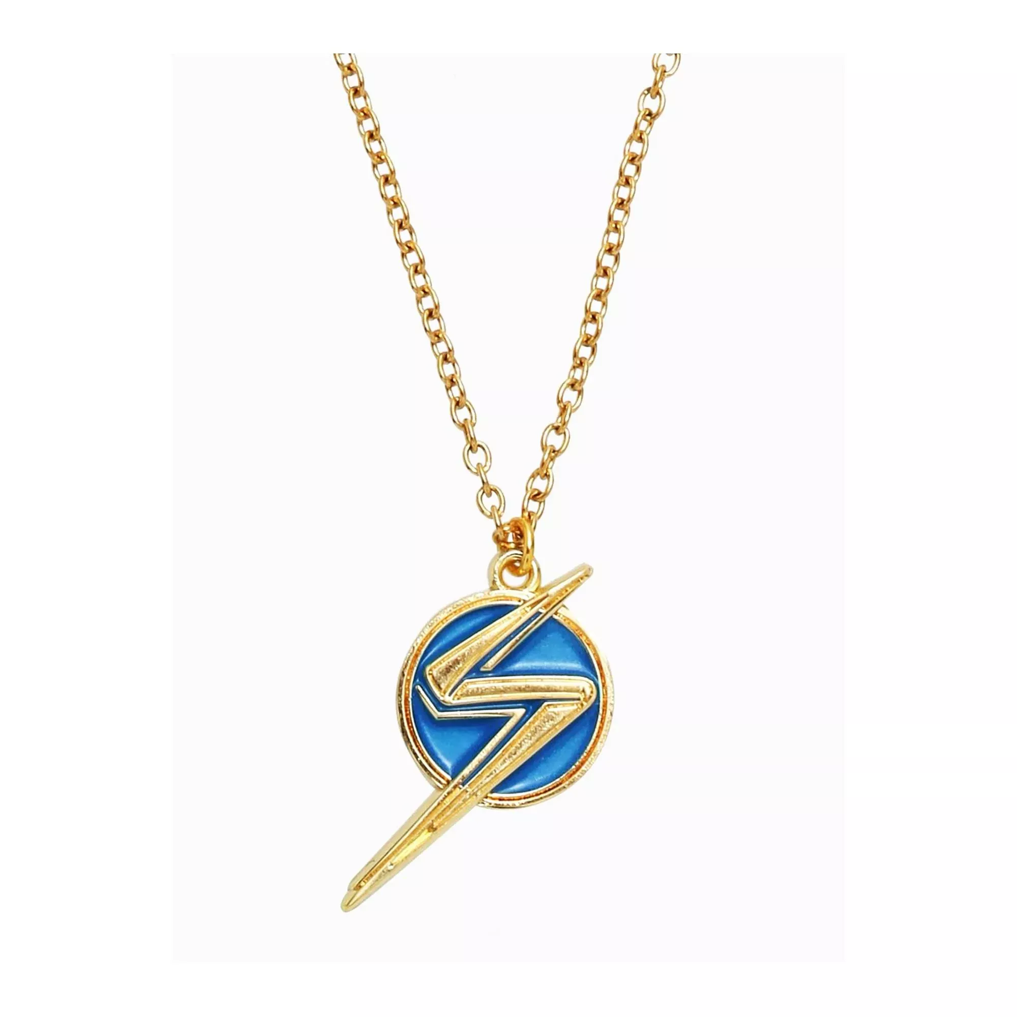 Marvel Ms Marvel Enamel Logo Necklace