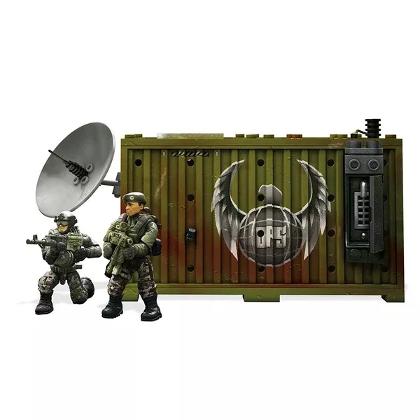 Mega Construx Call Of Duty Jungle Satcom Armory Building Set