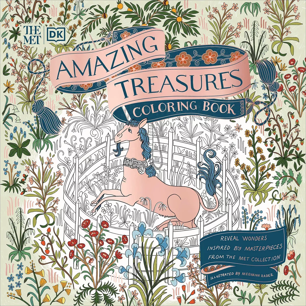 The Met Amazing Treasures Coloring Book