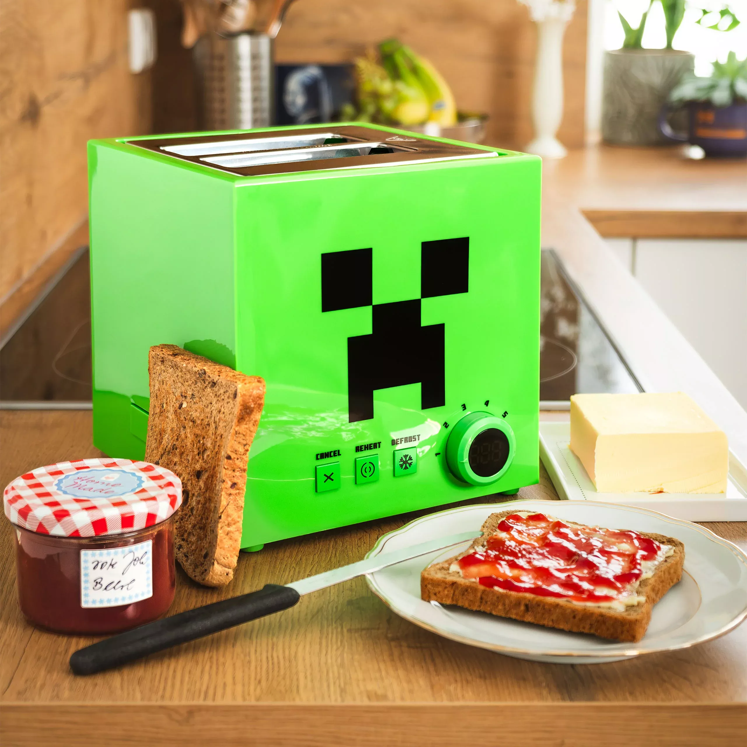 Minecraft - Creeper Toaster