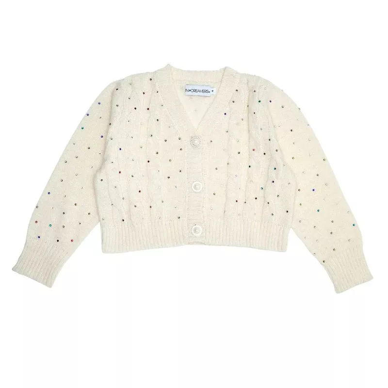 Mini Dreamers Leah Crystal Cardigan