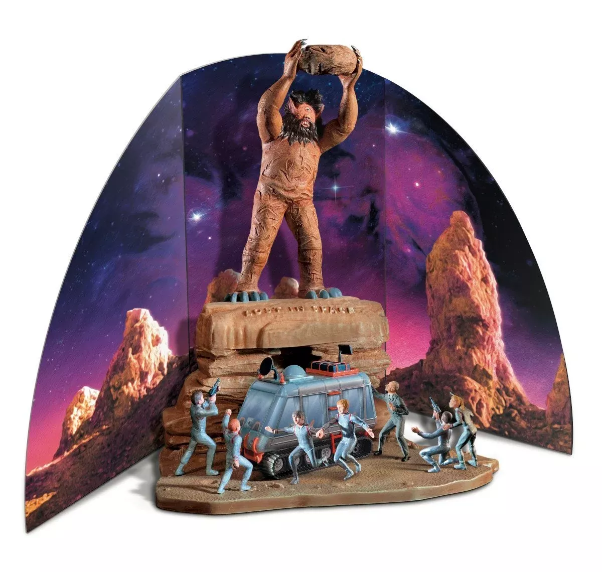 Moebius Models 1420 Lost in Space Cyclopes & 1/48 Chariot with Figures
