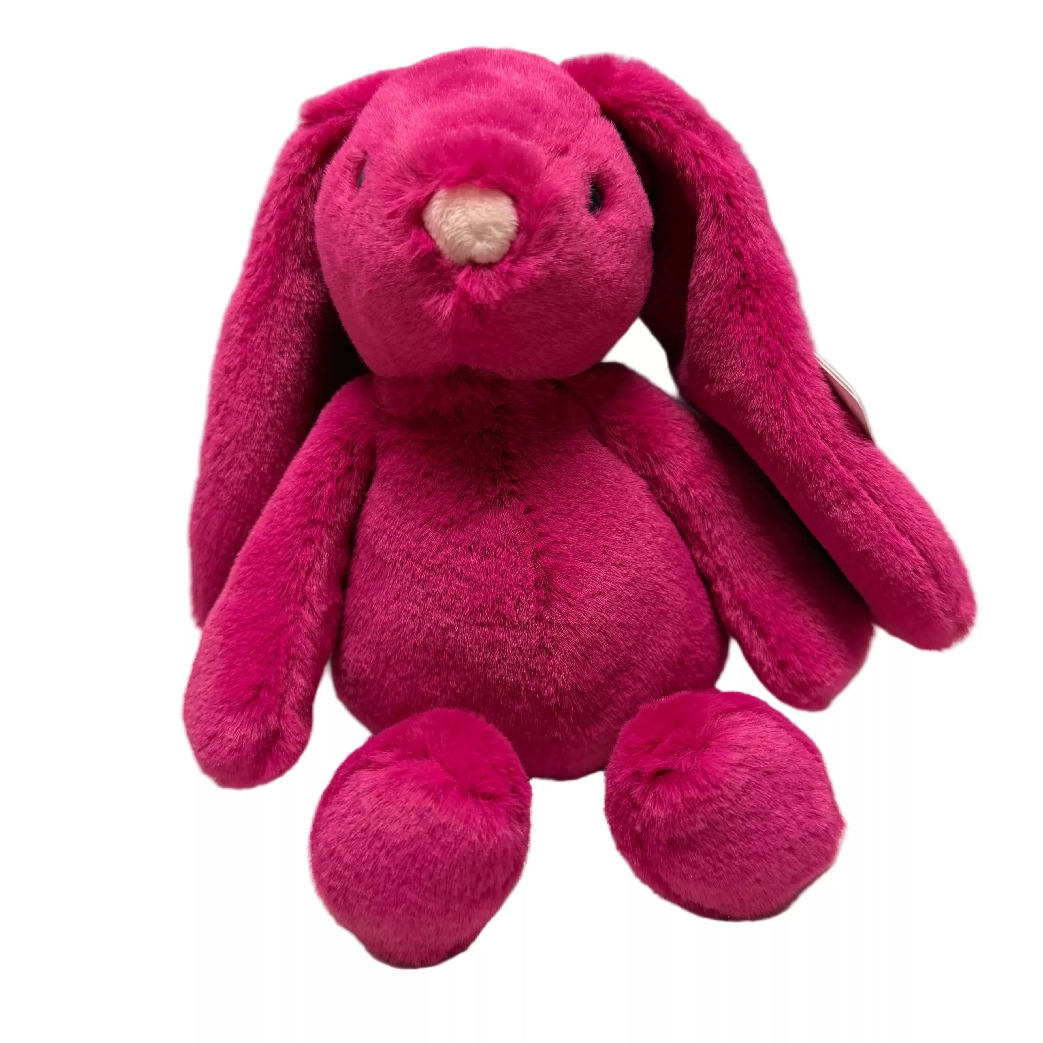 Mon Ami Mini Ruby Plush Bunny - Hot Pink
