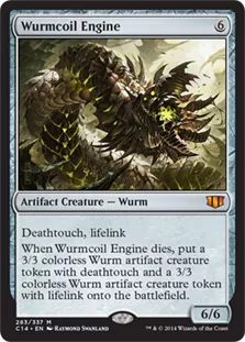 MtG Commander 2014 Mythic Rare Wurmcoil Engine #283