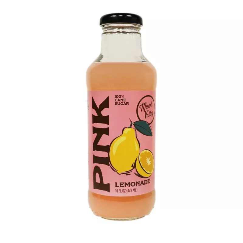 Mudd Valley- Pink Lemonade|16 fl oz&12 Pack