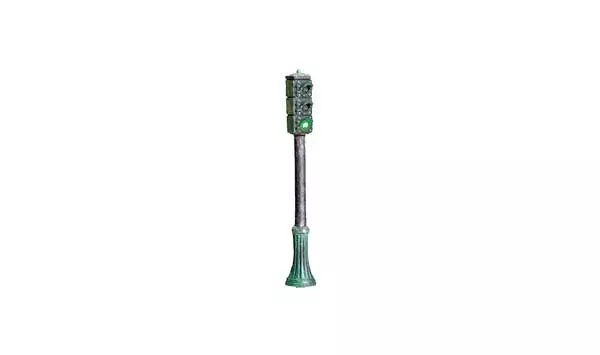 N Scale Pedestal Traffic Lights - Just Plug(R)