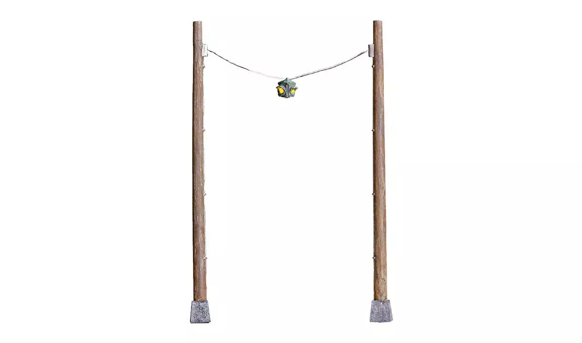 N Scale Suspended Traffic Lights - Just Plug(R)