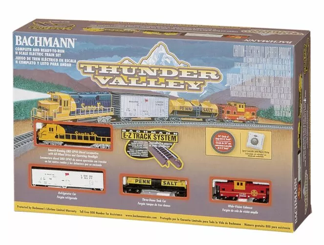 N Thunder Valley Train Set -- Santa Fe