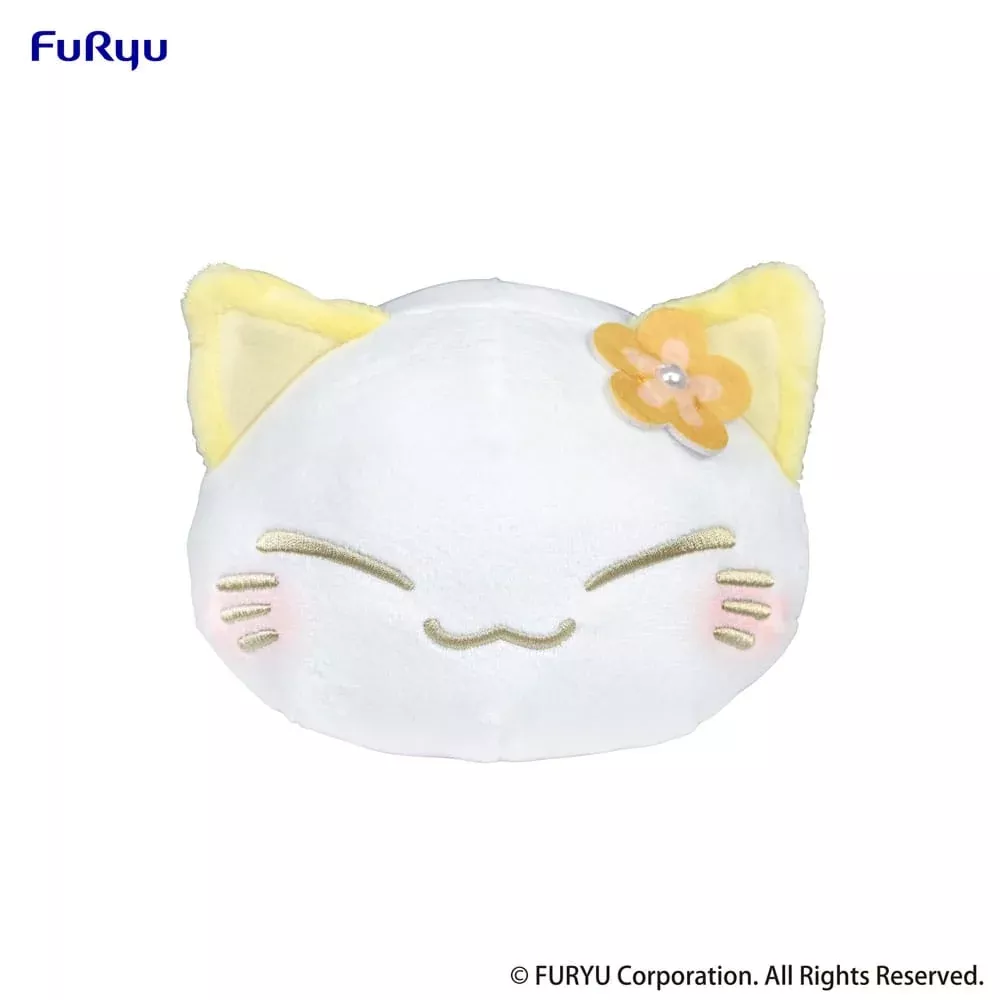 Nemuneko Cat Plush Figure Yellow 18cm
