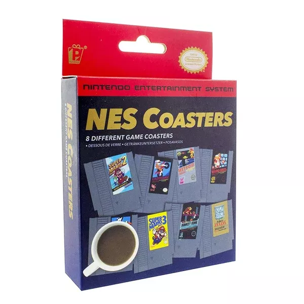 NES 8 Different Coasters Set