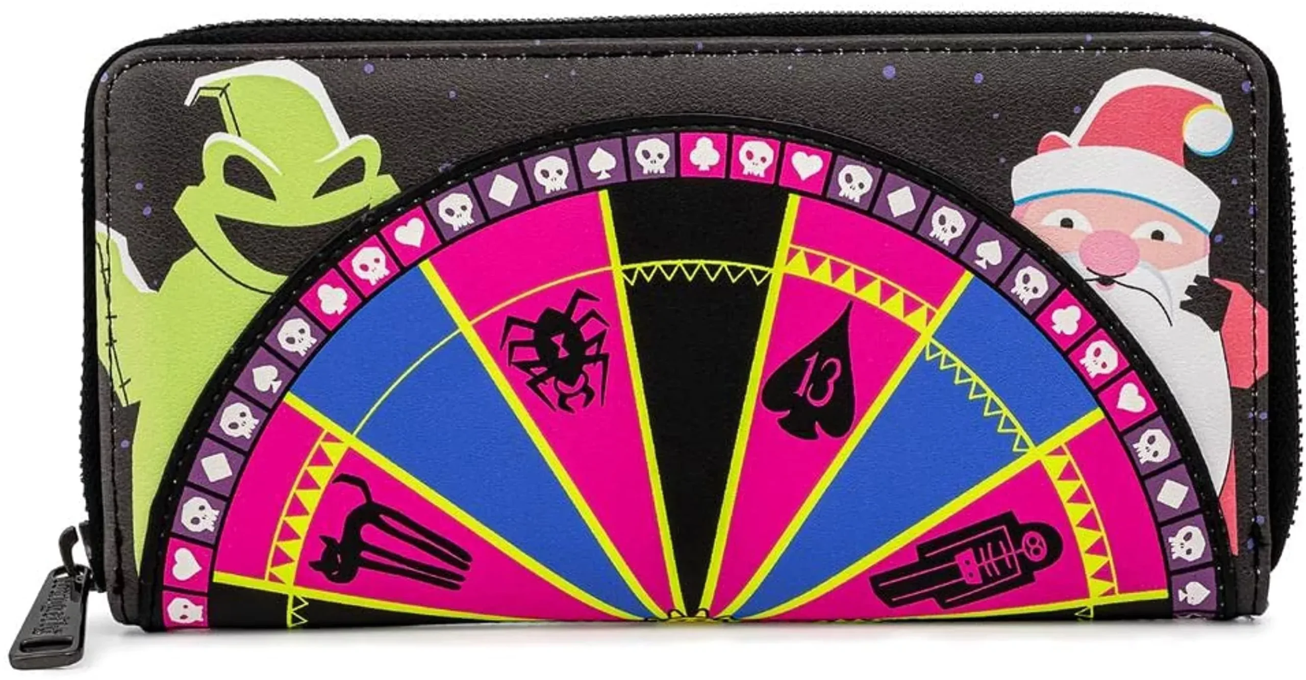 Nightmare Before Christmas Oogie Boogie Zip Around Wallet