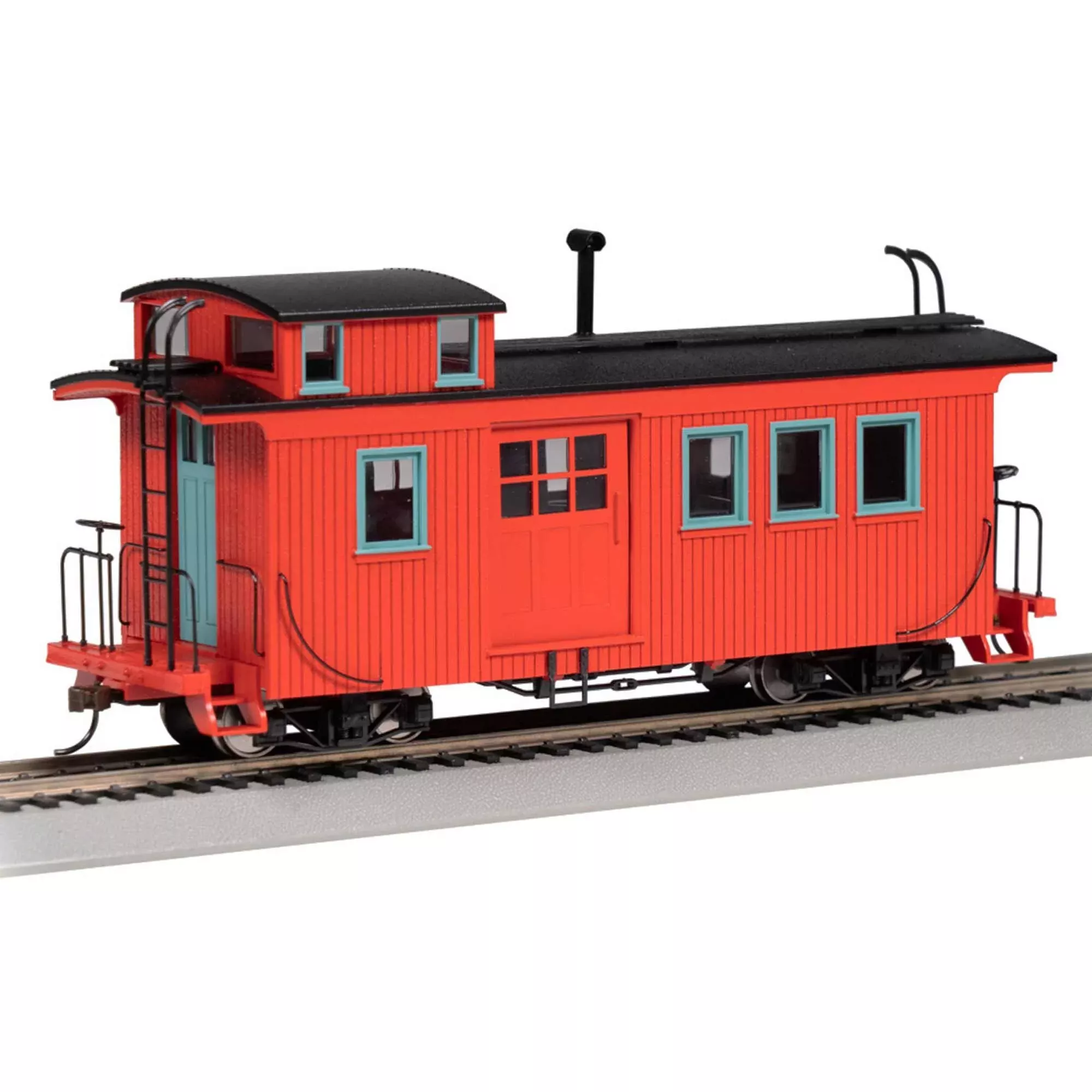 On30 Spectrum Caboose Painted and Unlettered Red (BAC26703)