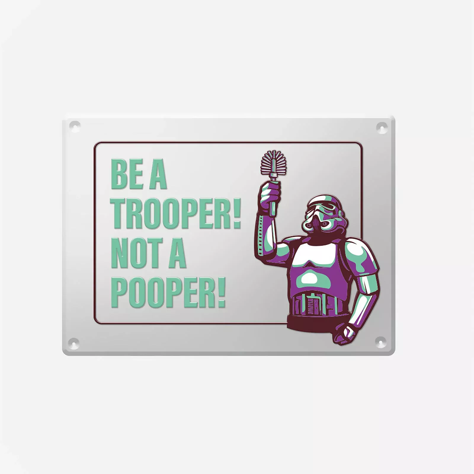 Original Stormtrooper Metal Sign