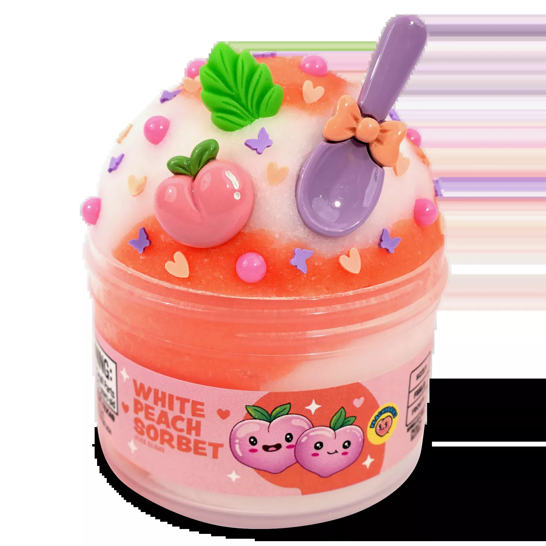 Peachybbies- White Peach Sorbet