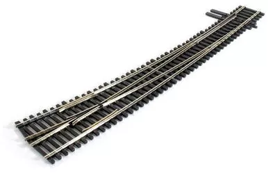 Peco #SL-E8376 Code 83 Right Hand Curved Turnout No.7