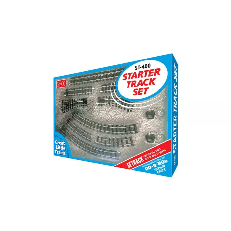 Peco ST-400 Setrack OO-9 Starter Set Code 80
