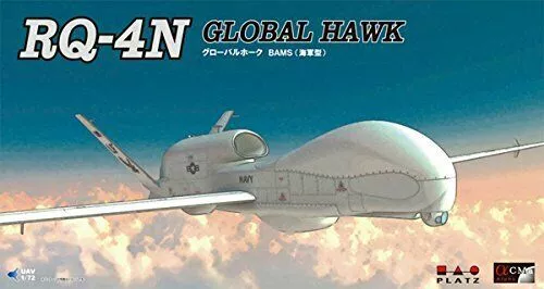 Platz Rq-4n Global Hawk 1/72 Scale Ac-5 Plastic Model Kit